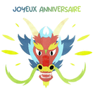 Dragon fantastique pour un anniversaire m&eacute;morable
